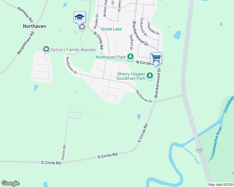 map of restaurants, bars, coffee shops, grocery stores, and more near 788 Archie Drive in Memphis