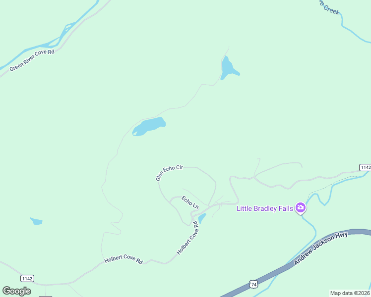 map of restaurants, bars, coffee shops, grocery stores, and more near 481 Glen Echo Circle in Saluda