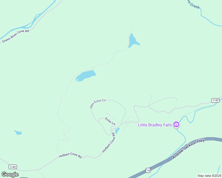 map of restaurants, bars, coffee shops, grocery stores, and more near 481 Glen Echo Circle in Saluda