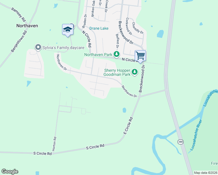 map of restaurants, bars, coffee shops, grocery stores, and more near 825 Margie Drive in Memphis