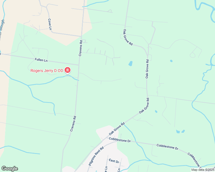 map of restaurants, bars, coffee shops, grocery stores, and more near 270 Southern Lane in Savannah