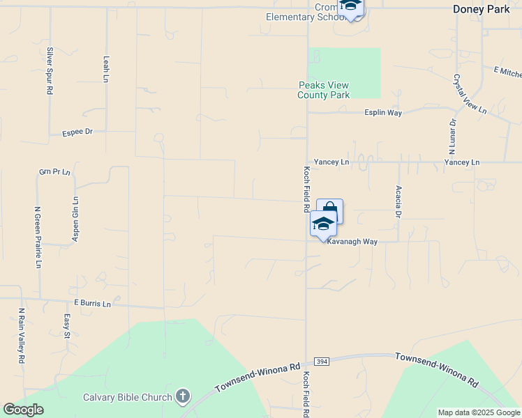 map of restaurants, bars, coffee shops, grocery stores, and more near 6804 Mariah Drive in Flagstaff