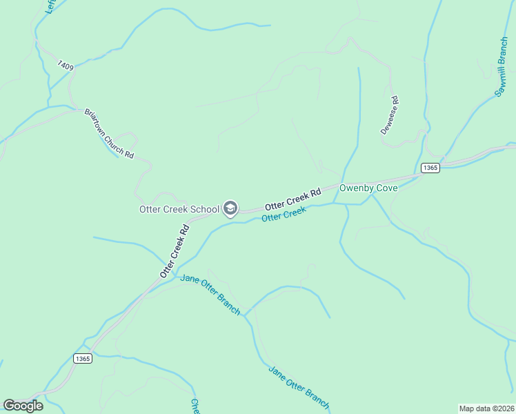 map of restaurants, bars, coffee shops, grocery stores, and more near 1914 Otter Creek Road in Topton