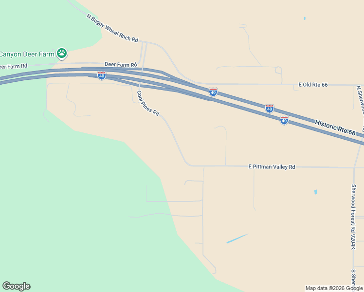 map of restaurants, bars, coffee shops, grocery stores, and more near 603 Cool Pines Road in Williams