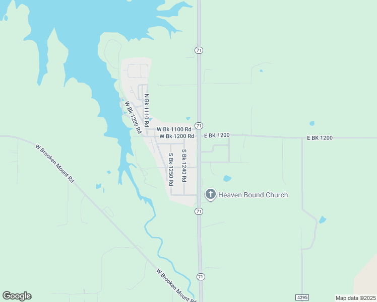 map of restaurants, bars, coffee shops, grocery stores, and more near 10202 Oklahoma 71 in Stigler