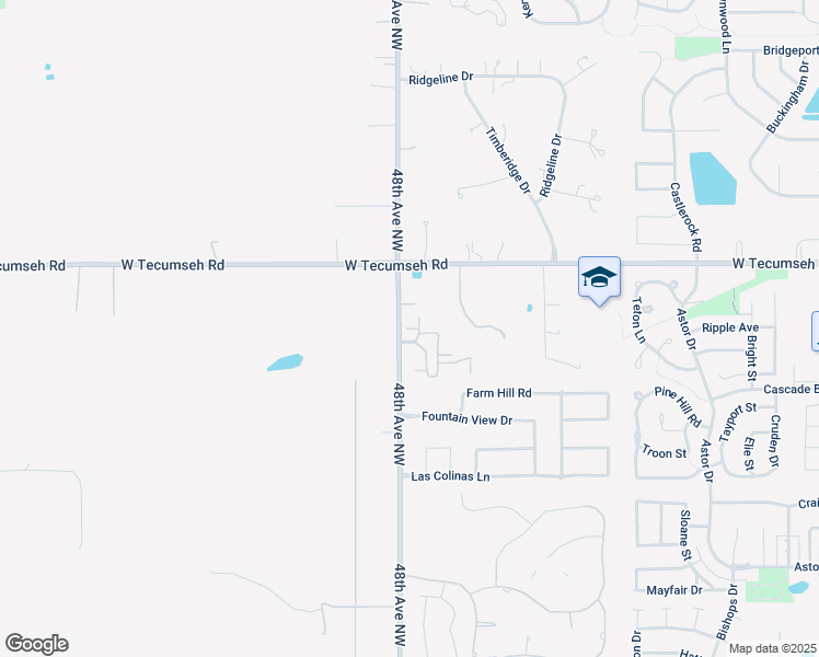 map of restaurants, bars, coffee shops, grocery stores, and more near 3411 Enclave Lane in Norman