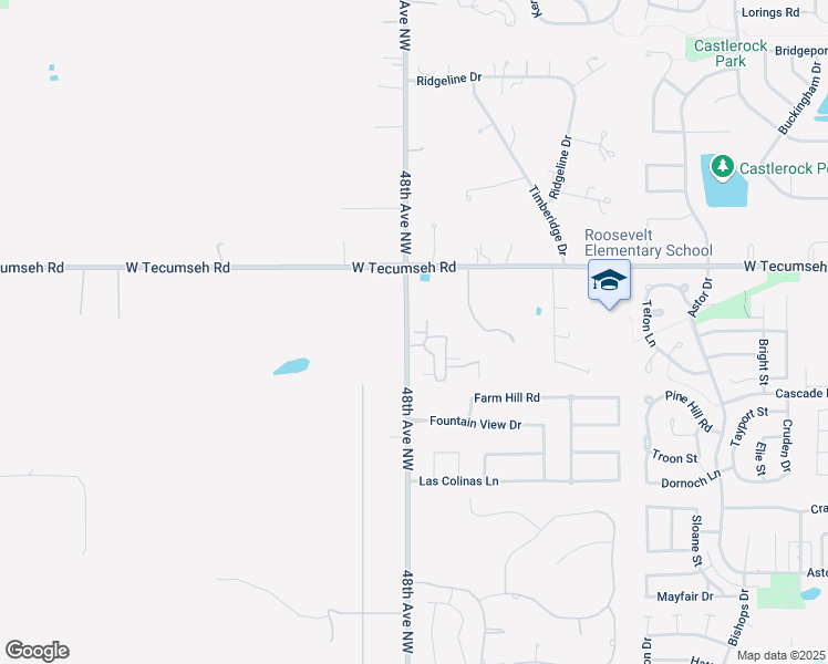 map of restaurants, bars, coffee shops, grocery stores, and more near Enclave Lane in Norman