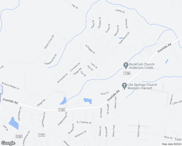 map of restaurants, bars, coffee shops, grocery stores, and more near 99 Ann Creek Street in Spring Lake