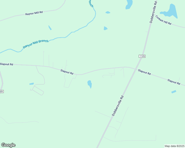 map of restaurants, bars, coffee shops, grocery stores, and more near 608 Slapout Road in Mount Olive