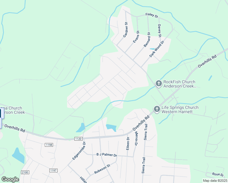 map of restaurants, bars, coffee shops, grocery stores, and more near 50 Sue Street in Spring Lake