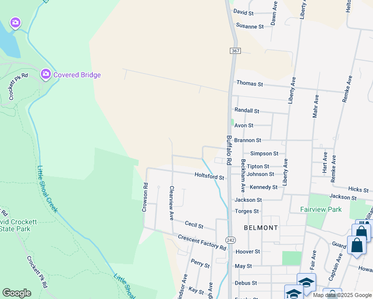 map of restaurants, bars, coffee shops, grocery stores, and more near 412 Gobble Street in Lawrenceburg