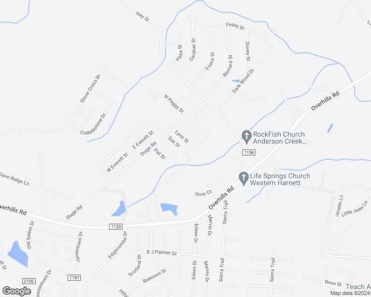 map of restaurants, bars, coffee shops, grocery stores, and more near 119 Sue Street in Spring Lake