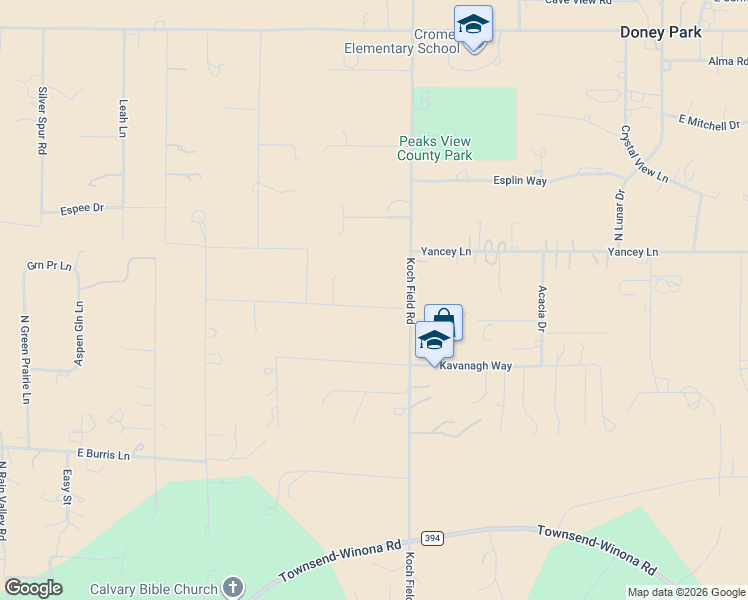 map of restaurants, bars, coffee shops, grocery stores, and more near 6890 Mariah Drive in Flagstaff