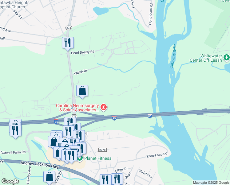 map of restaurants, bars, coffee shops, grocery stores, and more near 14 Caldwell Drive in Belmont