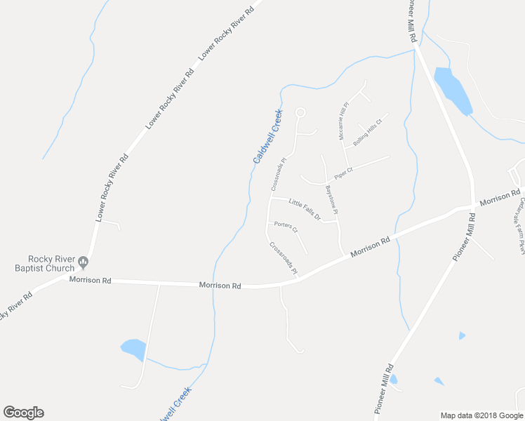 map of restaurants, bars, coffee shops, grocery stores, and more near 11648 Crossroads Place in Concord