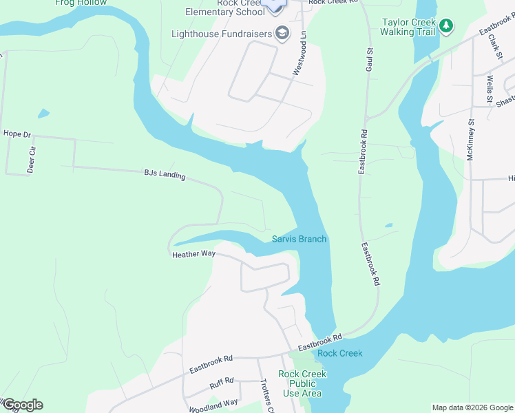 map of restaurants, bars, coffee shops, grocery stores, and more near 1323 Heather Way in Estill Springs