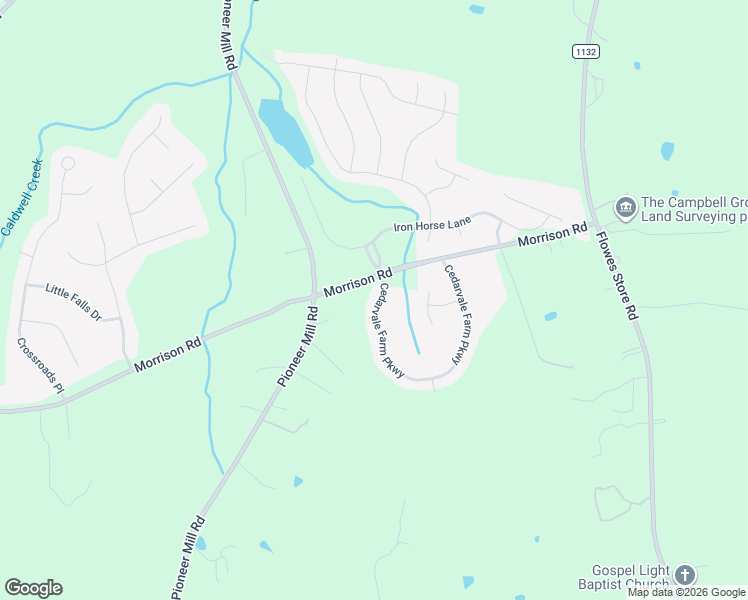 map of restaurants, bars, coffee shops, grocery stores, and more near 11334 Cedarvale Farm Parkway in Midland