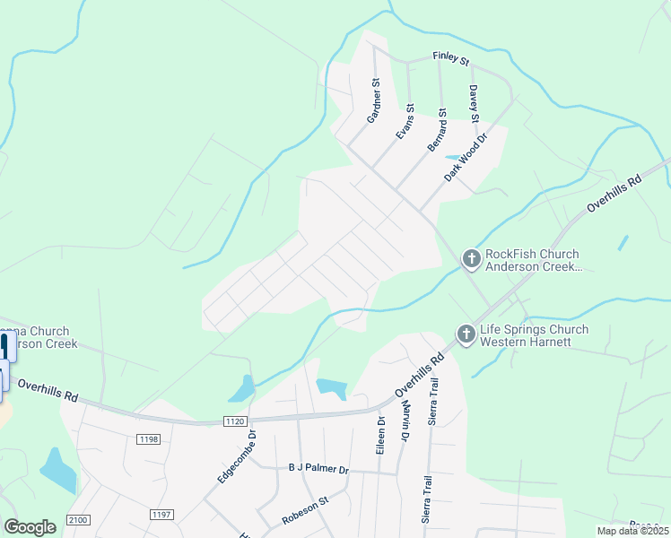 map of restaurants, bars, coffee shops, grocery stores, and more near 50 Sue Street in Spring Lake