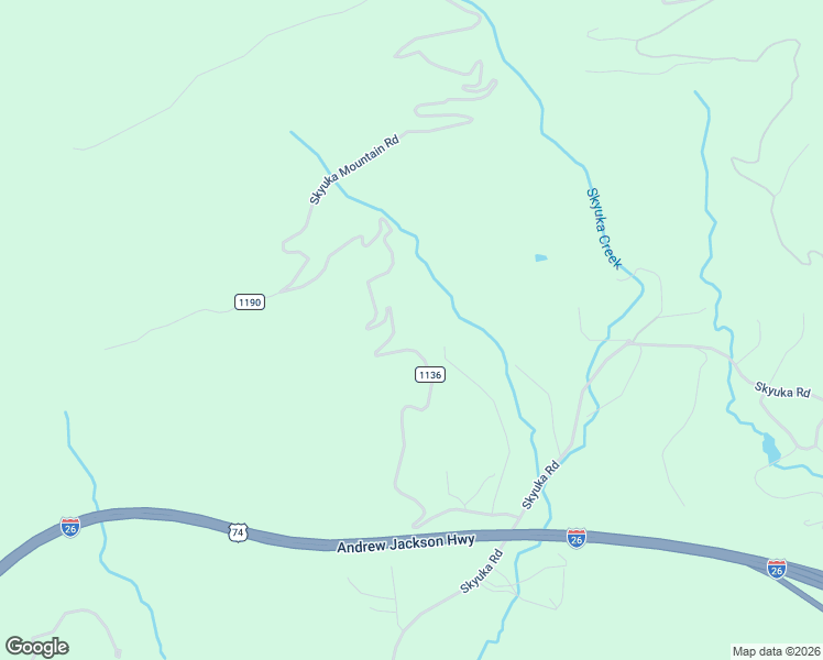 map of restaurants, bars, coffee shops, grocery stores, and more near 810 Skyuka Mountain Road in Columbus