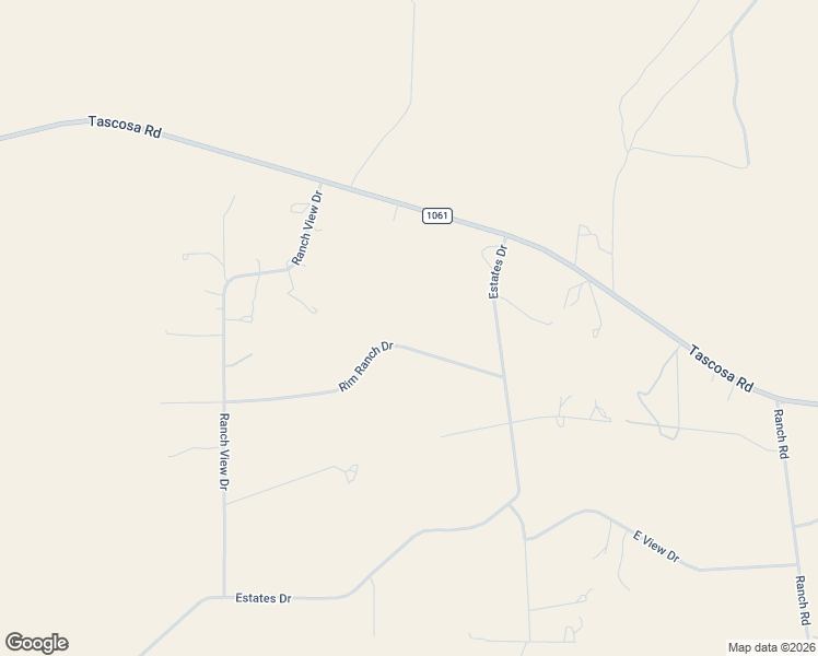 map of restaurants, bars, coffee shops, grocery stores, and more near 12300 Rim Ranch Drive in Amarillo