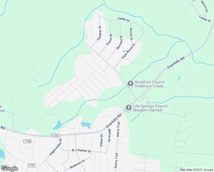 map of restaurants, bars, coffee shops, grocery stores, and more near 153 Kelly Creek Street in Spring Lake