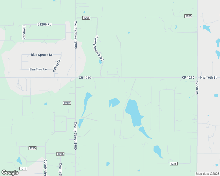 map of restaurants, bars, coffee shops, grocery stores, and more near 952 County Street 2983 in Blanchard