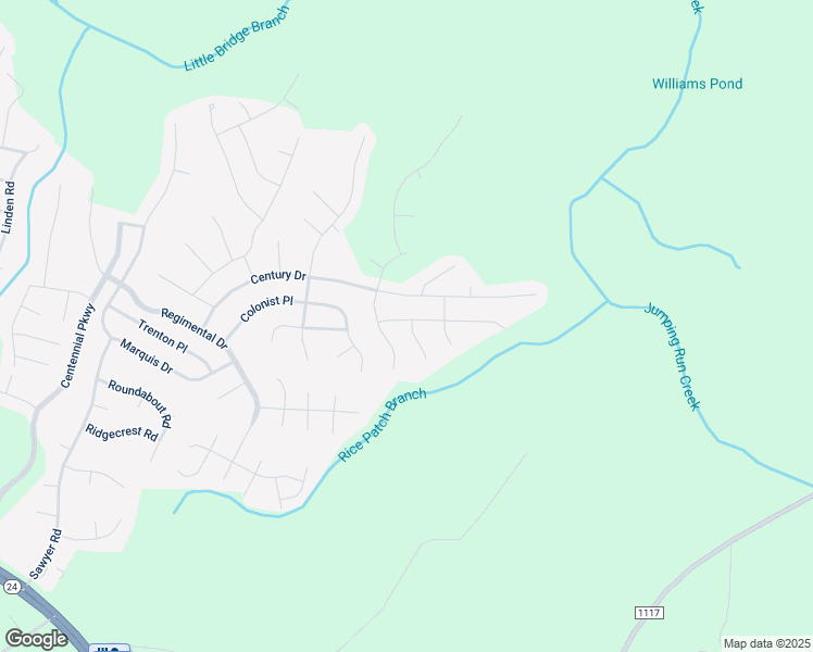 map of restaurants, bars, coffee shops, grocery stores, and more near 14 Quatrefoil Court in Cameron