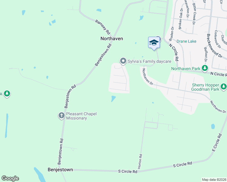 map of restaurants, bars, coffee shops, grocery stores, and more near 471 Fox Valley Drive in Memphis