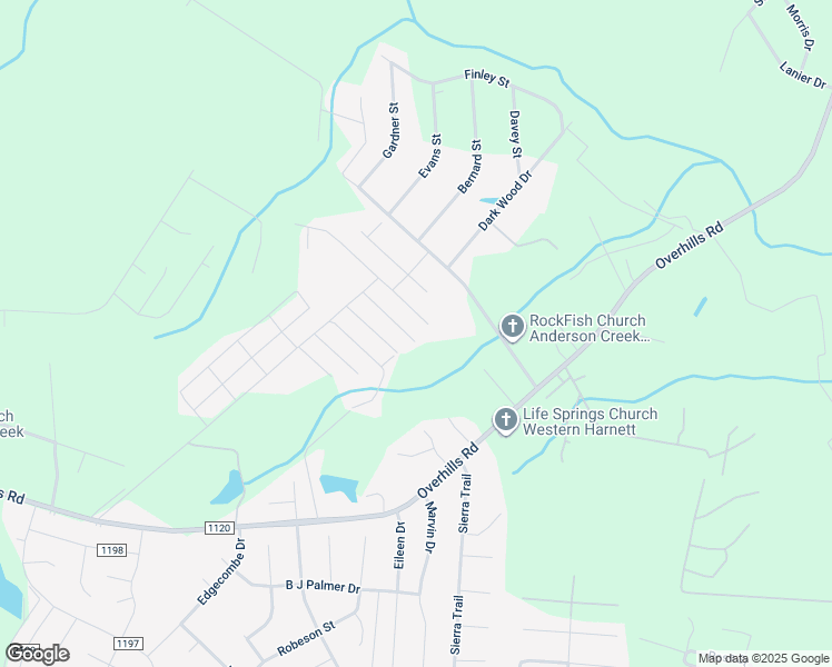 map of restaurants, bars, coffee shops, grocery stores, and more near 153 Kelly Creek Street in Spring Lake