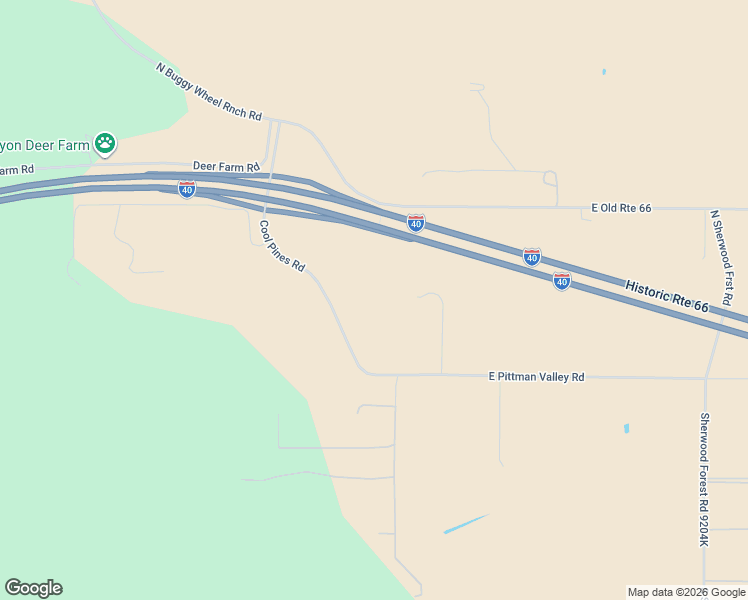 map of restaurants, bars, coffee shops, grocery stores, and more near 603 Cool Pines Road in Williams