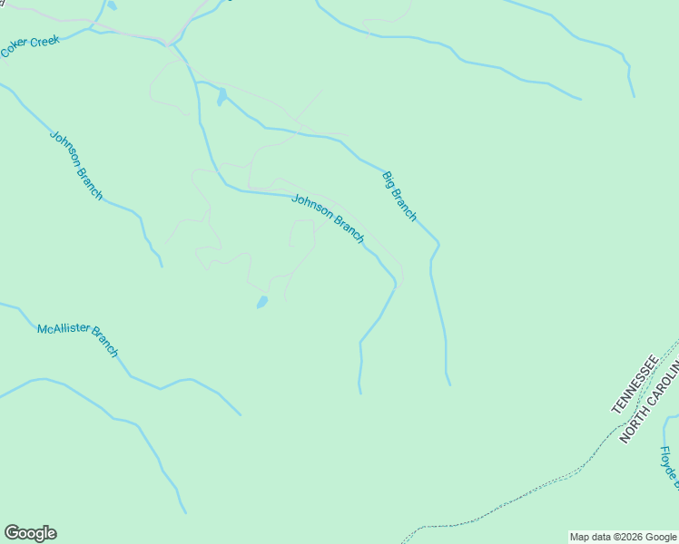 map of restaurants, bars, coffee shops, grocery stores, and more near 228 Old Doc Rogers Road in Tellico Plains