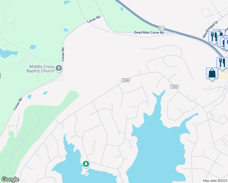 map of restaurants, bars, coffee shops, grocery stores, and more near 141 Longleaf Drive in West End