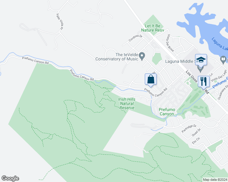 map of restaurants, bars, coffee shops, grocery stores, and more near 889 Isabella Way in San Luis Obispo