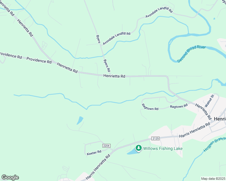 map of restaurants, bars, coffee shops, grocery stores, and more near 1286 Old Henrietta Road in Forest City