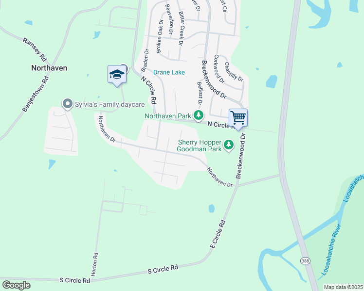 map of restaurants, bars, coffee shops, grocery stores, and more near 815 Carol Ann Cove in Memphis