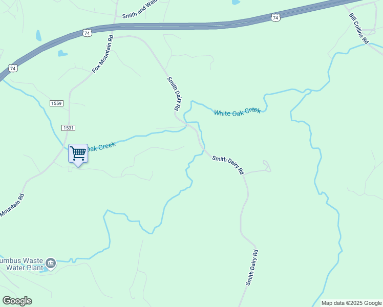 map of restaurants, bars, coffee shops, grocery stores, and more near 780 Smith Dairy Road in Columbus