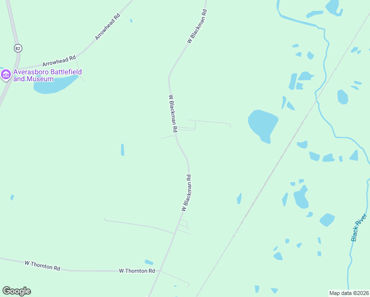map of restaurants, bars, coffee shops, grocery stores, and more near 1155 West Blackman Road in Dunn