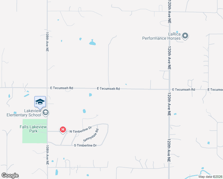 map of restaurants, bars, coffee shops, grocery stores, and more near 3633 113th Avenue Northeast in Norman