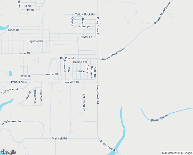 map of restaurants, bars, coffee shops, grocery stores, and more near 65 Alder Road in Stigler