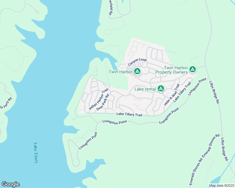 map of restaurants, bars, coffee shops, grocery stores, and more near 173 Deer Park Road in Mount Gilead