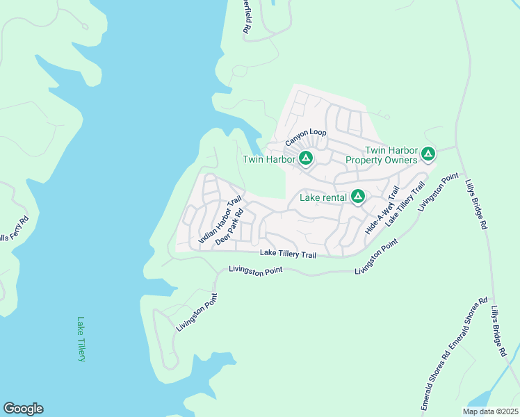 map of restaurants, bars, coffee shops, grocery stores, and more near 173 Deer Park Road in Mount Gilead