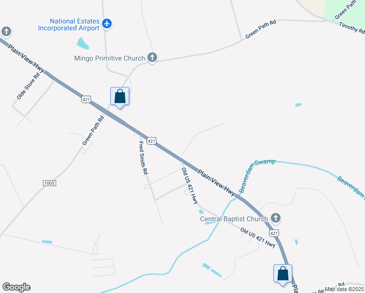 map of restaurants, bars, coffee shops, grocery stores, and more near 59 Mar-Joy Drive in Godwin