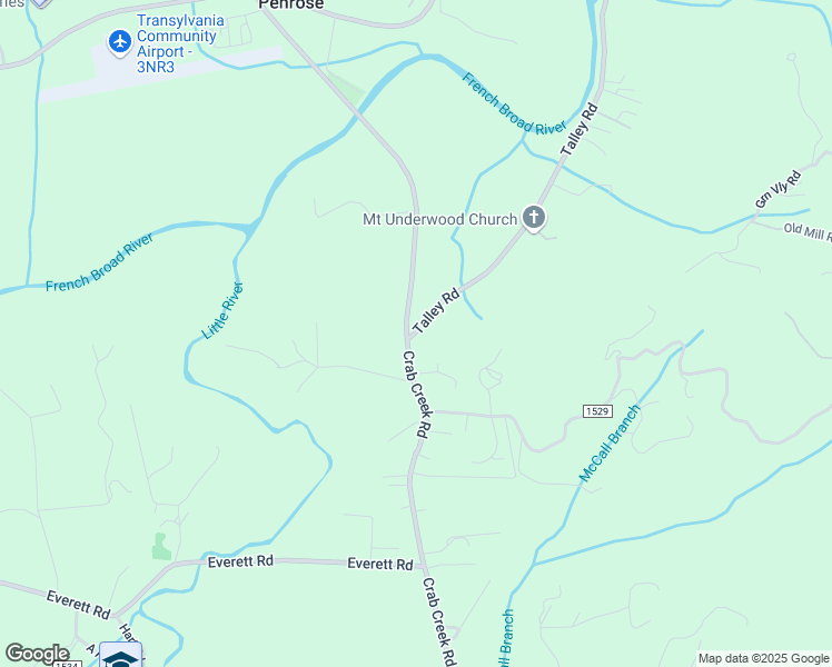 map of restaurants, bars, coffee shops, grocery stores, and more near 14 Talley Road in Hendersonville