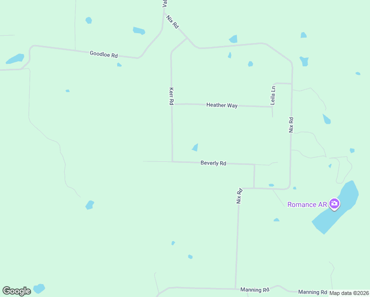 map of restaurants, bars, coffee shops, grocery stores, and more near 137 Kerr Road in Romance