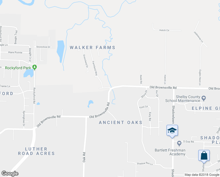 map of restaurants, bars, coffee shops, grocery stores, and more near 7266 Old Brownsville Road in Arlington