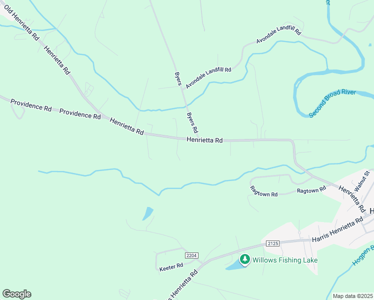 map of restaurants, bars, coffee shops, grocery stores, and more near 1244 Old Henrietta Road in Forest City