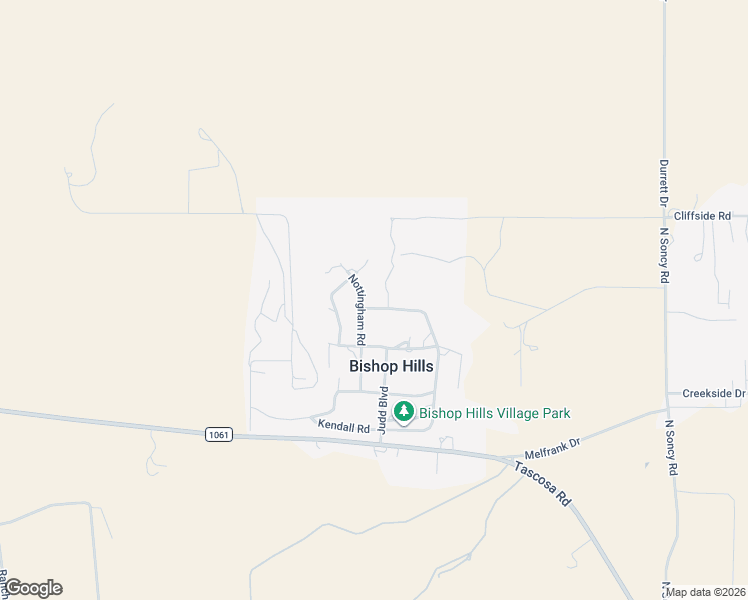 map of restaurants, bars, coffee shops, grocery stores, and more near 14 Cambridge Road in Amarillo