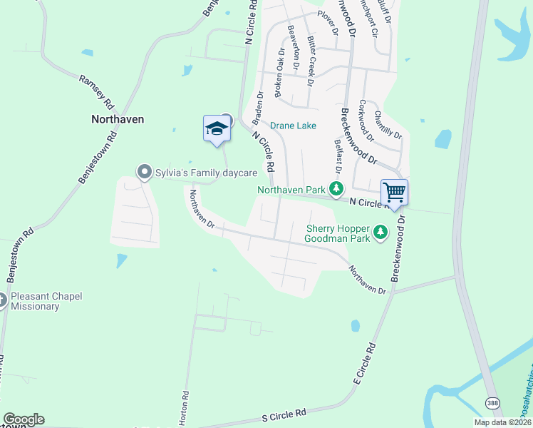 map of restaurants, bars, coffee shops, grocery stores, and more near 4991 William Cary Drive in Memphis