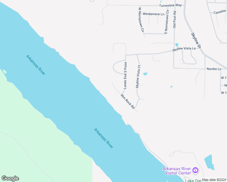 map of restaurants, bars, coffee shops, grocery stores, and more near 6 Rim Rock Road in Russellville