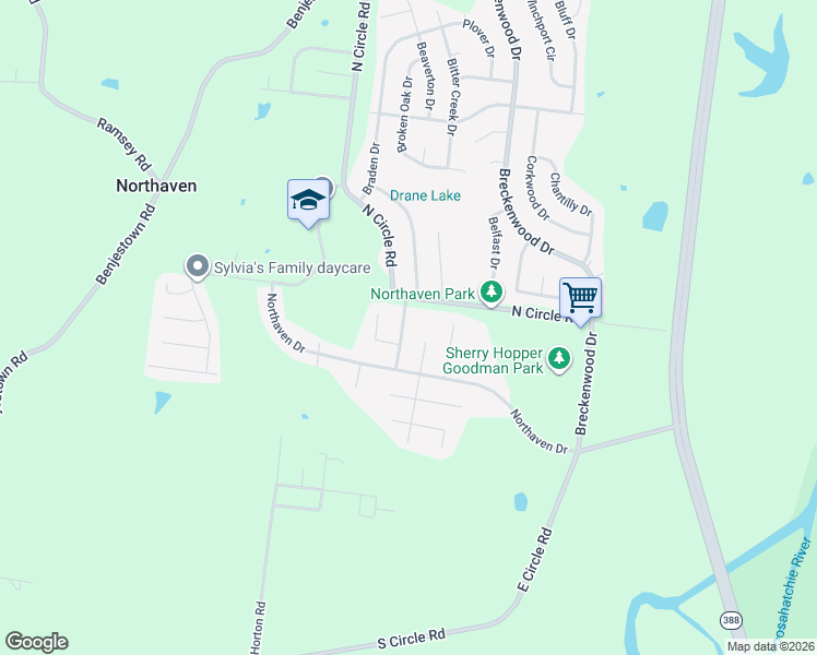 map of restaurants, bars, coffee shops, grocery stores, and more near 4991 William Cary Drive in Memphis
